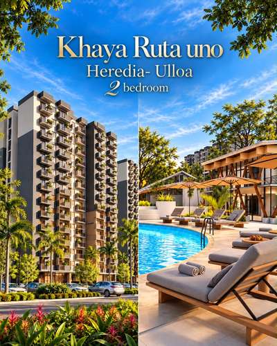 Apto a Estrenar en Khaya Ruta Uno Barreal Heredia | 64m² 2 Habs + 2 Baños + Gym 2 Niveles + Coworking | Alquiler $1,300