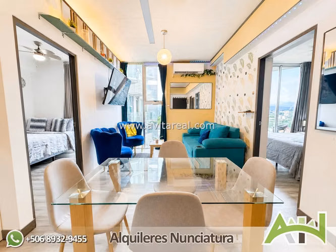 Apartamento amueblado de 2 habitaciones | Secrt Sabana | AC - Imagen 12