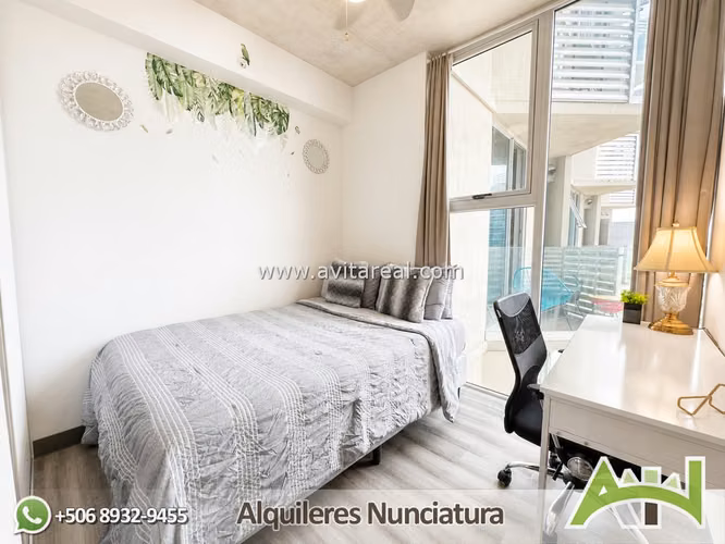 Apartamento amueblado de 2 habitaciones | Secrt Sabana | AC - Imagen 10