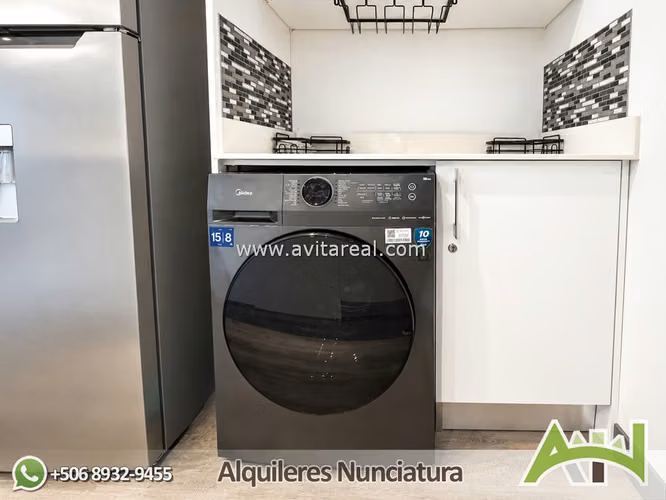 Apartamento amueblado de 2 habitaciones | Secrt Sabana | AC - Imagen 13