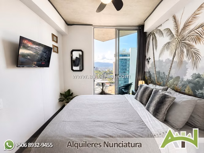 Apartamento amueblado de 2 habitaciones | Secrt Sabana | AC - Imagen 9
