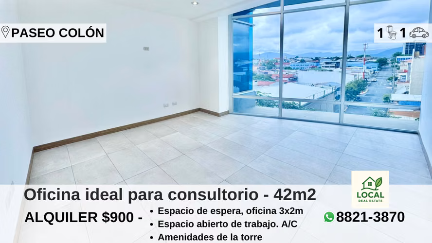 Oficina ideal para consultorio - 42m2