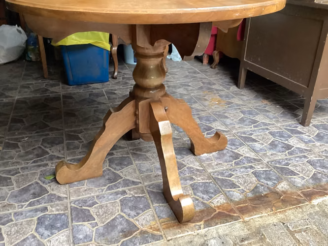 Cenízaro Mesa Comedor 4 Puestos detalle