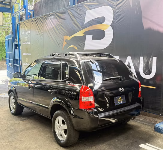 HYUNDAI TUCSON GLS 2006 NEGRO AUTOMÁTICO 4X2