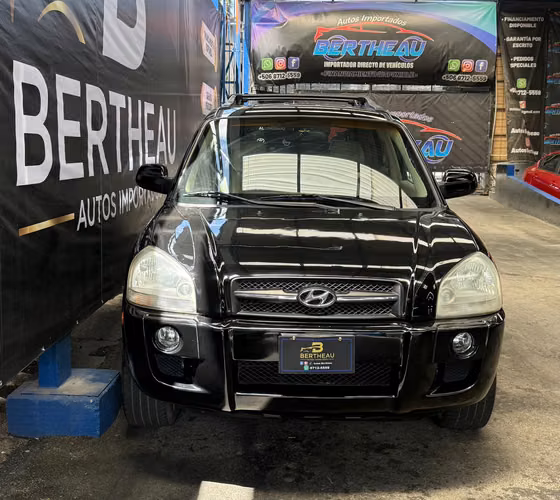 HYUNDAI TUCSON GLS 2006 NEGRO AUTOMÁTICO 4X2