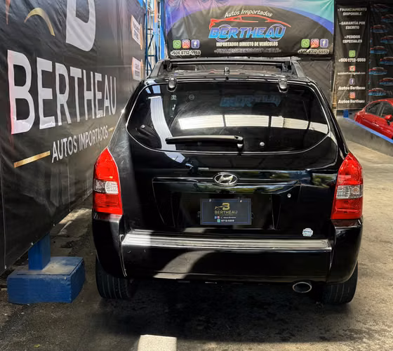HYUNDAI TUCSON GLS 2006 NEGRO AUTOMÁTICO 4X2