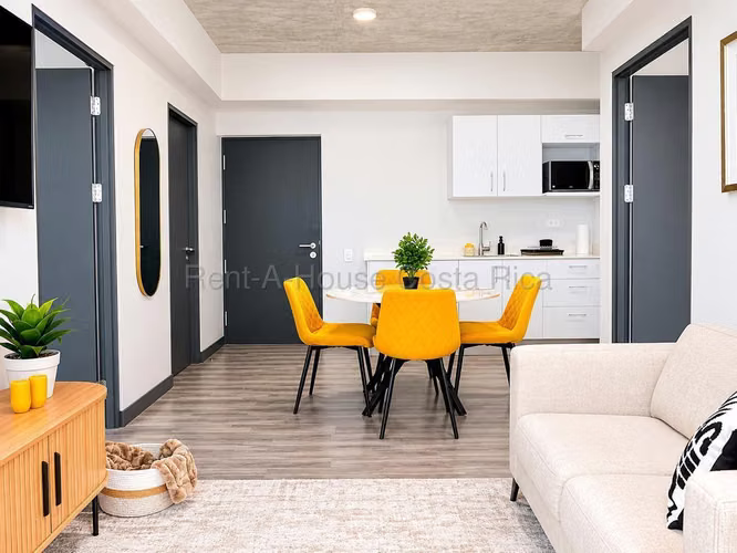Apartamento en alquiler en Secrt Sabana, Mata Redonda. - Imagen 5