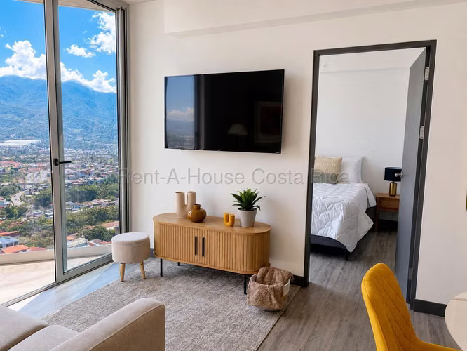 Apartamento en alquiler en Secrt Sabana, Mata Redonda. - Imagen 8
