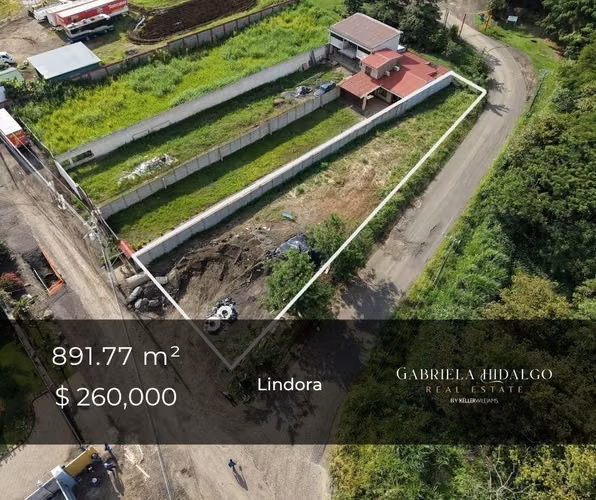  Lote para Desarrollo en Lindora, Santa Ana | 891,77 m²
