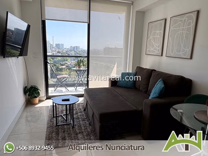 Apartamento amueblado de 1 habitacion | Babylon Nunciatura