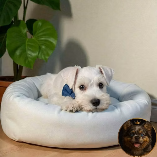 Schnauzer Blanco Mini - Imagen 9