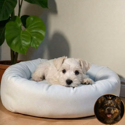Schnauzer Blanco Mini - Imagen 5