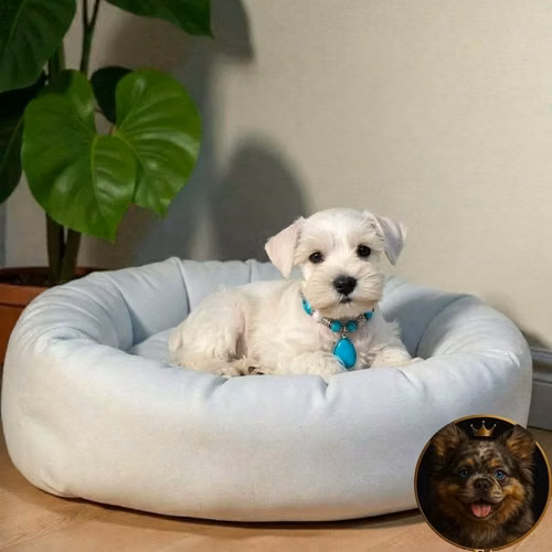 Schnauzer Blanco Mini