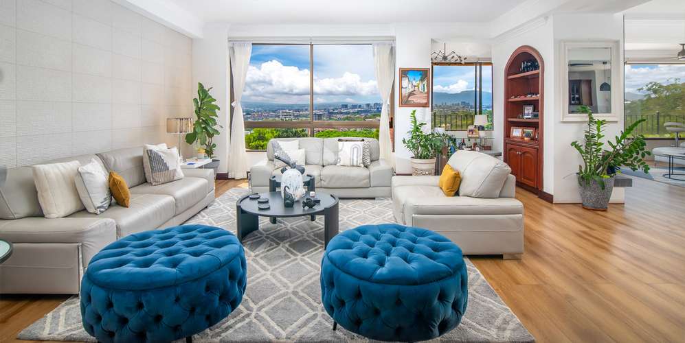 Apartment 3BR in Escazu Jaboncillos - Mountain View - Private Cinema