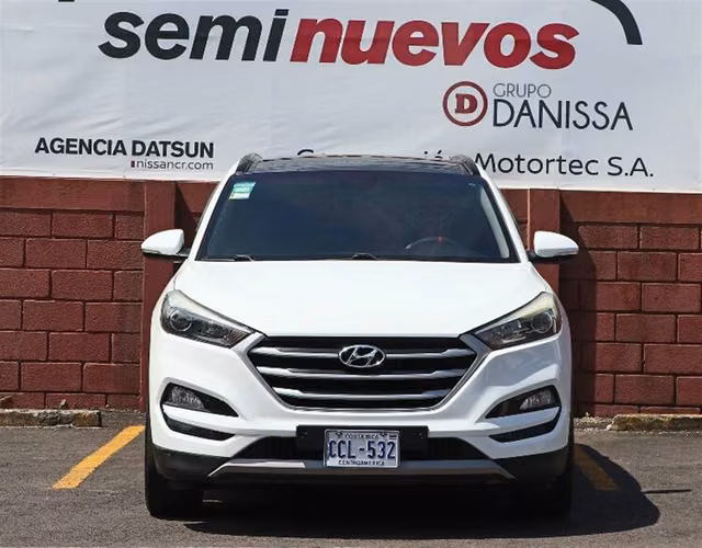HYUNDAI TUCSON 2017 AUTOMÁTICA DIESEL BLANCO - Imagen 3