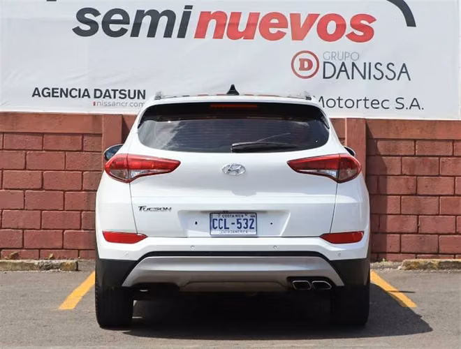 HYUNDAI TUCSON 2017 AUTOMÁTICA DIESEL BLANCO