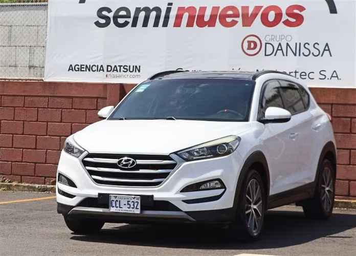 HYUNDAI TUCSON 2017 AUTOMÁTICA DIESEL BLANCO
