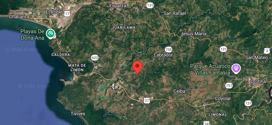 Venta de Lote en Labrador de San Mateo Alajuela – Vista al Mar