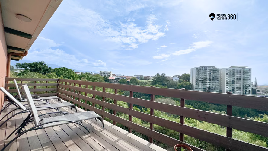 Apartamento moderno en La Uruca | Vista panorámica | 2 habitaciones | Parqueo doble