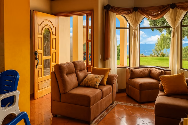 Casa en Venta en Zona Residencial de Montaña. Cajon de Grecia, Construcción: 220 m2   Lote: 1387 m2
