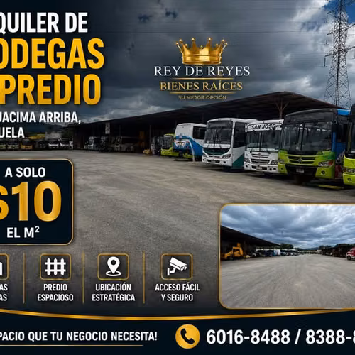 ALQUILER DE BODEGAS Y PREDIO - GUACIMA / ALAJUELA - Imagen 7
