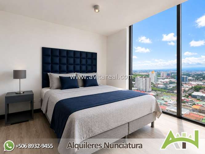 Apartamento amueblado de 1 habitación | Torre Rohrmoser | AC - Imagen 10