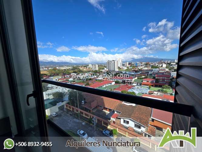 Apartamento amueblado de 1 habitación | Torre Rohrmoser | AC - Imagen 12