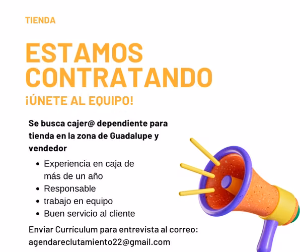cajer@ dependiente