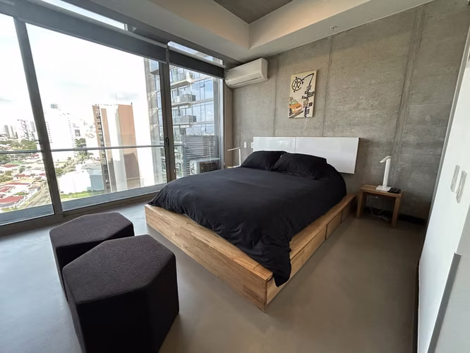 Renta de Studio amoblado con hermosas vistas en Nunciatura, Rohrmoser ID 26973