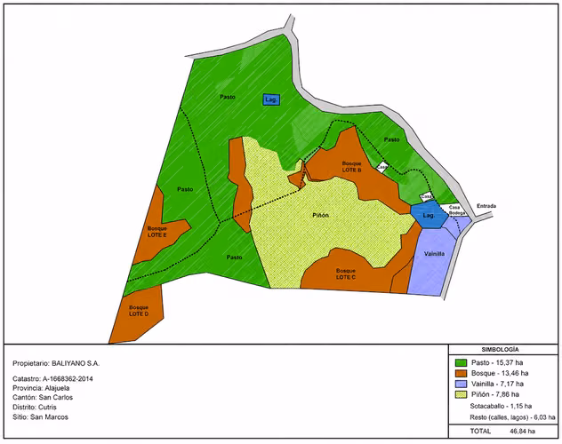 Vendo finca ganadera en Cutris de San Carlos, recibo BitCoins / DFS