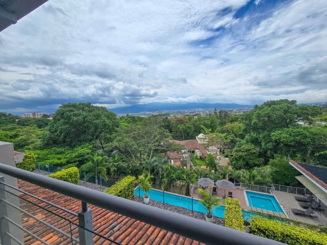 JABONCILLOS ESCAZU! CONDO CON VISTA / JARDIN Y LINEA BLANCA - Imagen 16