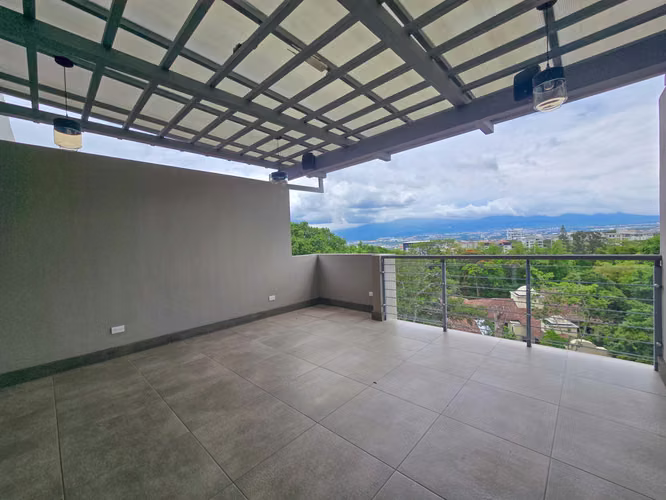 JABONCILLOS ESCAZU! CONDO CON VISTA / JARDIN Y LINEA BLANCA - Imagen 18
