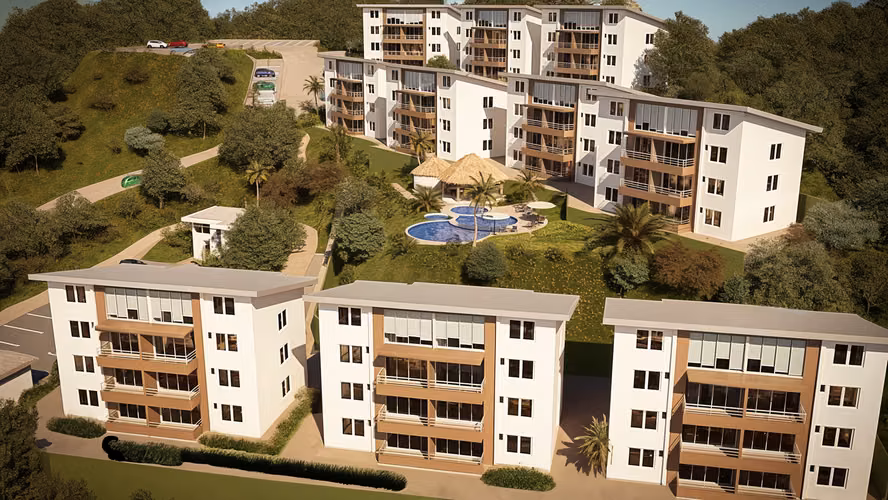 20734 - Apartamento 3 hab, balcones, piscina, gimnasio, Vistas del Coco - Imagen 7