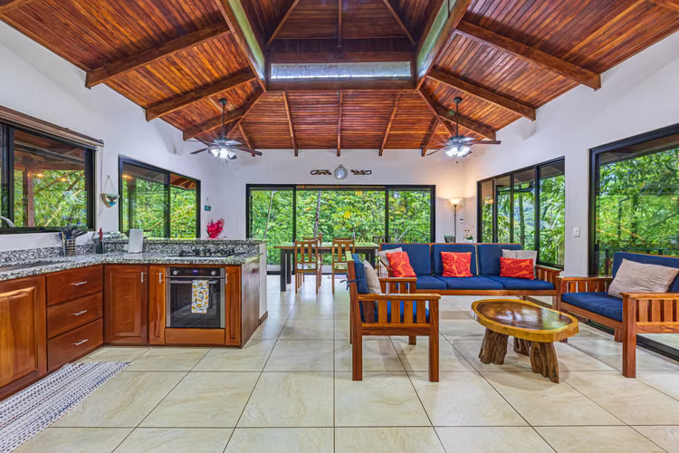 Tropical Villa in Canto del Mar | Walk to Dominicalito Beach - Imagen 2