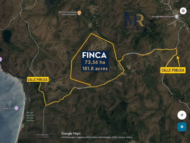Oportunidad de Inversión | 73,56  Hectáreas con Uso de Suelo Mixto en La Cruz, Guanacaste