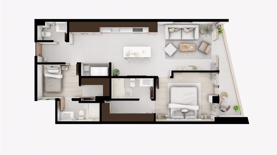 Pre Venta Apartamentos Santa Ana Centro - Imagen 3