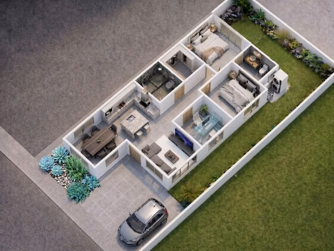 Casa en preventa, le tramitamos el BONO-CREDITO, Condominio Los Helechos, Cartago - Imagen 5