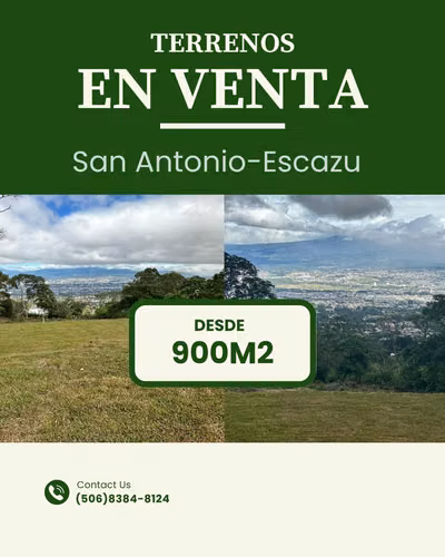 Terrenos con la mejor vista de todo SJ!!