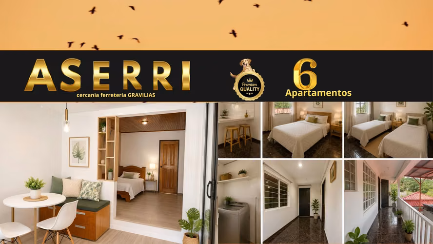 Aserrí Centro |  alquiler, 6 apartamentos  - Imagen 5
