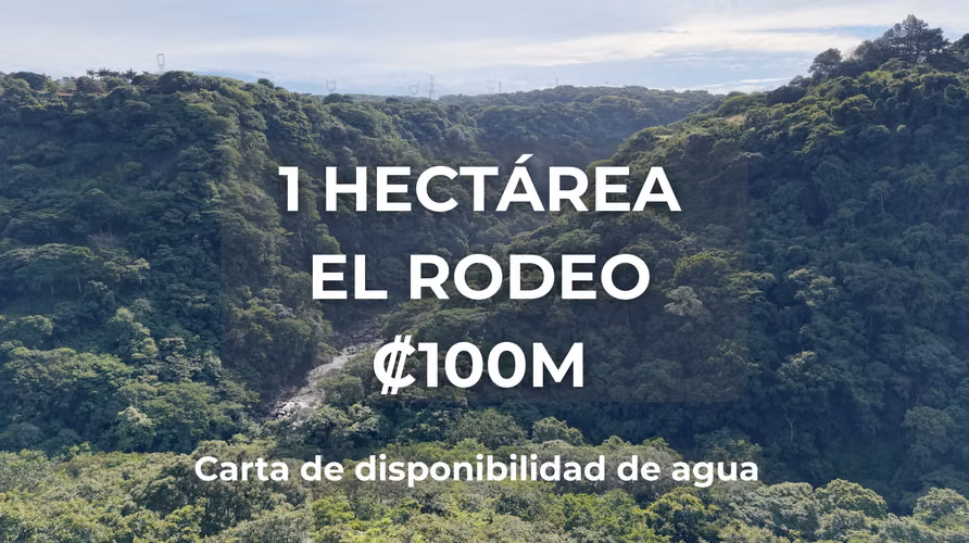 Se vende lote en El Rodeo con Vista Panorámica a Ríos y Montañas