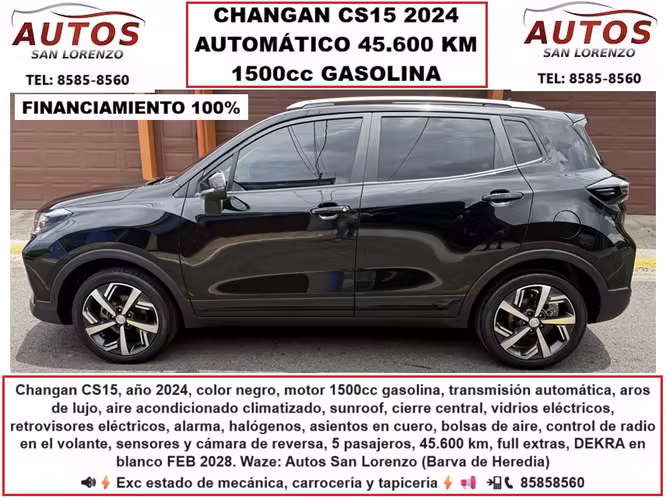 CHANGAN CS15 2024 AUTOMÁTICO