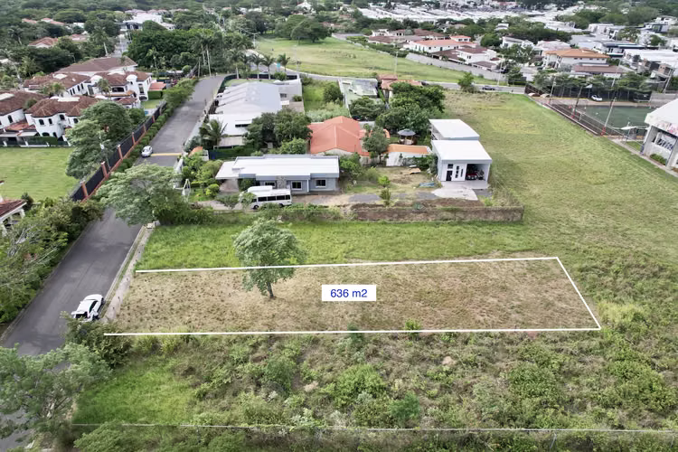 Lote residencial independiente | 636 m2 | Lindora, Pozos de  Santa Ana (FAU) - Imagen 2