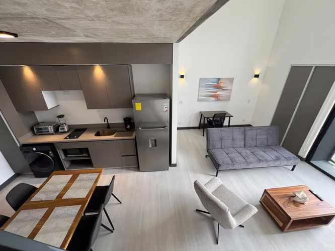 Apartamento Tipo Loft con Mezanine en Alquiler- Nunciatura