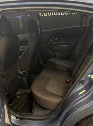 KIA RIO EX 2016 AZUL AUTOMÁTICO
