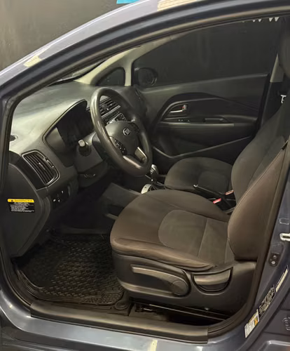 KIA RIO EX 2016 AZUL AUTOMÁTICO