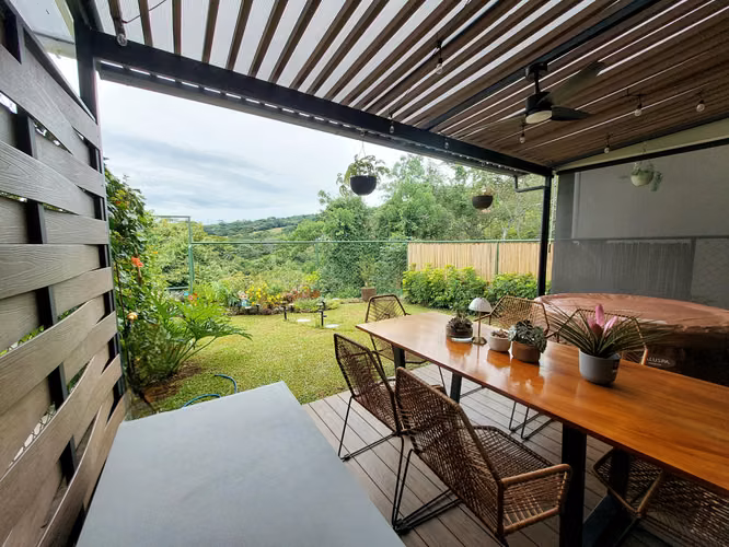 Venta casa con acabados modernos, terraza y patio Ciudad Colón