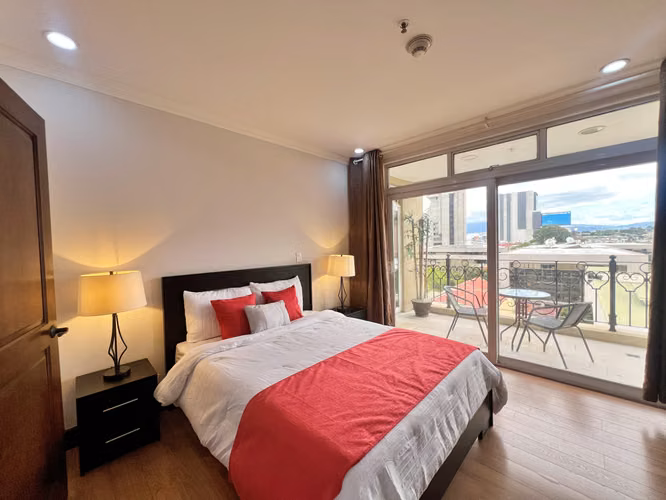 Venta apartamento moderno con balcón, La Sabana. (MN) - Imagen 9
