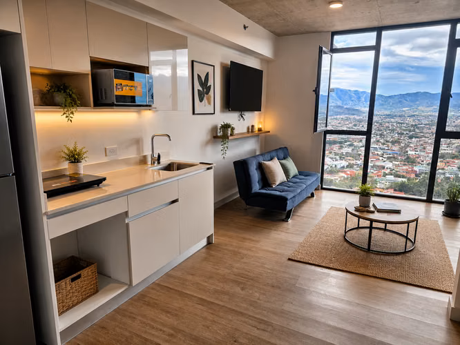 APARTAMENTO AMUEBLADO EN ALQUILER EN BARRIO ESCALANTE*