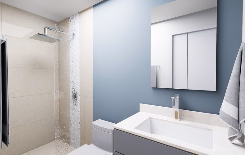 Elegante condominio de 1 dormitorio en comunidad segura en Tibás
