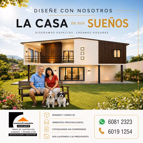 Obras de construcción, acabados, remodelación
